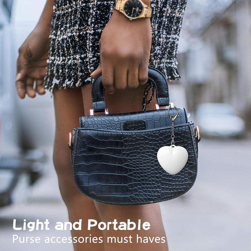 Smart Touch Heart Pattern Glow Light Portable Handbag Light LED Automatic Creative Gift Purse Accessories