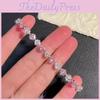 Zircon Diamond Shape Pendant Bracelet With Cubic Copper For Women Gift