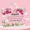 Mothers Day Gifts for Mom Unique Mom Birthday Gifts Engraved Acrylic Block Puzzles Piece Desk Ornament Gift for Mother