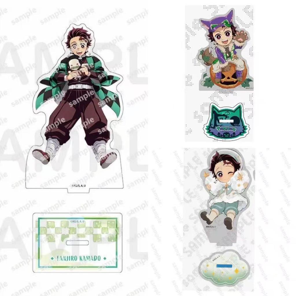 FOR Balde of Ghost Muichiro Figure Collection Acg Stand Uzui Tengen Acrylic Stand Gyomei Figur Standing Plate Kyoujurou Toys Boy