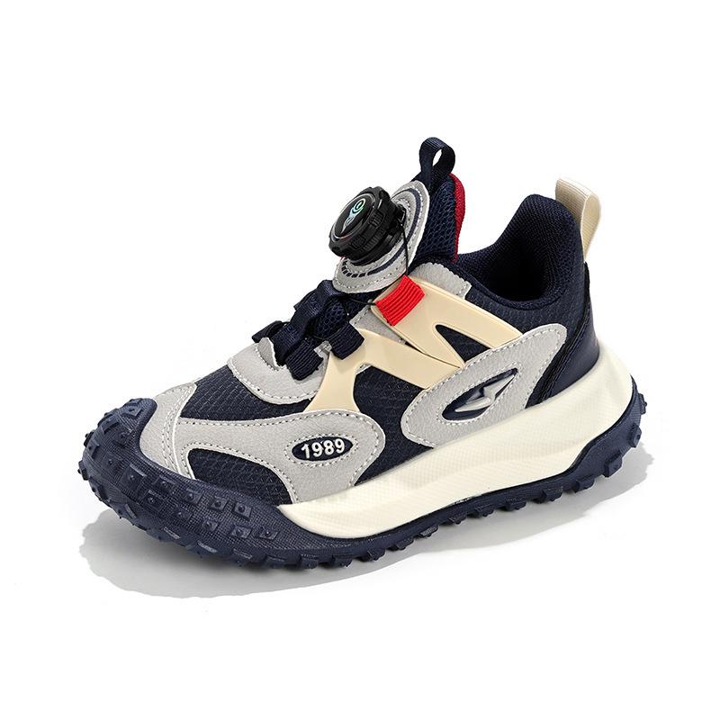 Nuevas Zapatillas Deportivas de Cuero Impermeables 2025 para Niños - Suela Blanda, Tallas Mediana y Grande, Primavera/Otoño