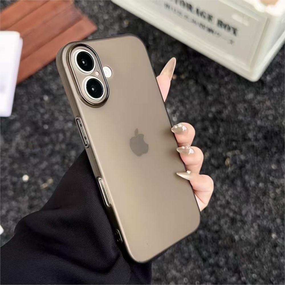 Luxury Ultra Thin PP Matte Phone Case For iPhone 17 16 15 14 13 12 11 Pro Max 7 8 Plus SE 17 Air 16e Hard Shockproof Cover Case