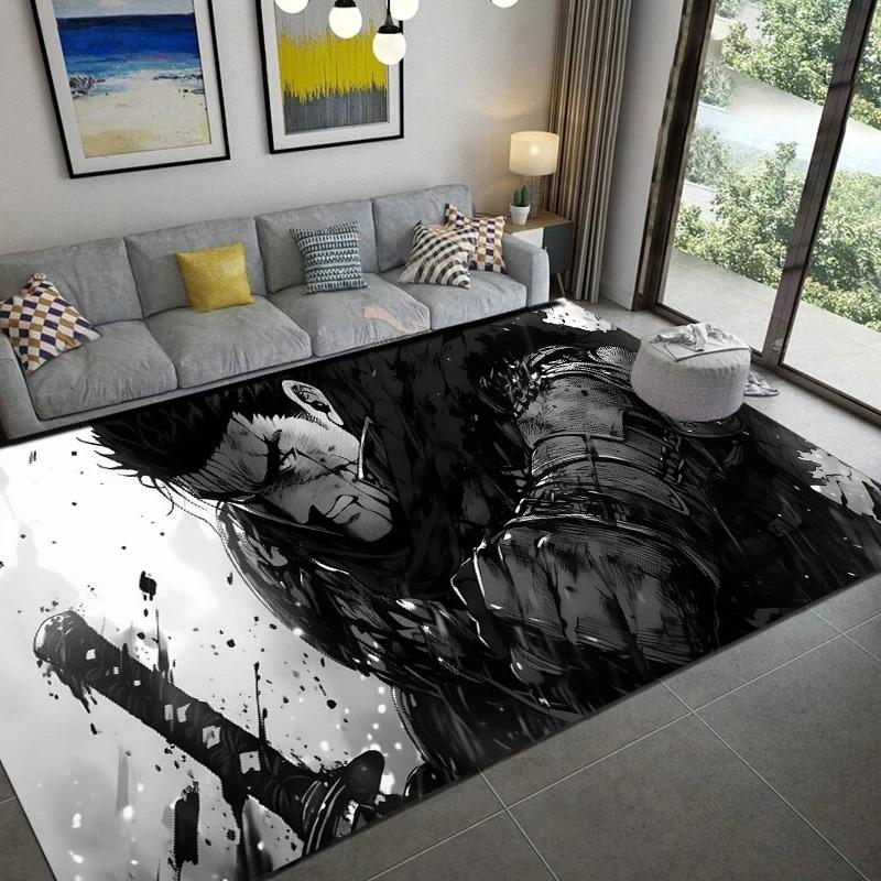 Japanese Anime Pattern Carpet for Living Room Bedroom Sofa Kitchen Bathroom Doormat Non-slip Floor Mat Gift Home Decor Soft Rug