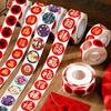 500pcs Chinese New Year Fu Blessing Stickers for Spring Festival Best Wishes Gift Label Stickers Decoration