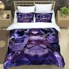 Genshin Impact Animation Cartoon Soft And Comfortable Bedding Set Luxury Quilt Cover Customizable Comforter Bedding Sets