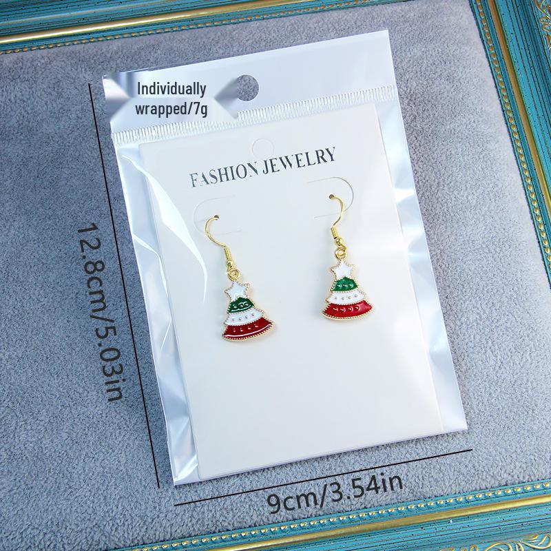 Christmas Earrings: Small Santa, Reindeer, Snowman Studs