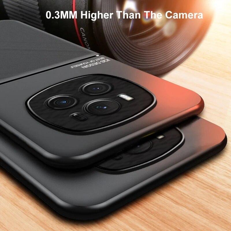Magnetic PU Leather Case For Honor Magic 6 Pro Cover Luxury Silicone Protection Phone Case For Honor Magic 6 Lite 5G Magic6 Pro