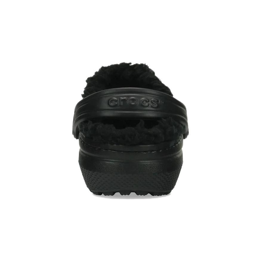 Crocs Classic Lined Clog K Casual Comfortable Warm Kids Slippers Kids Clogs Black 207010-060