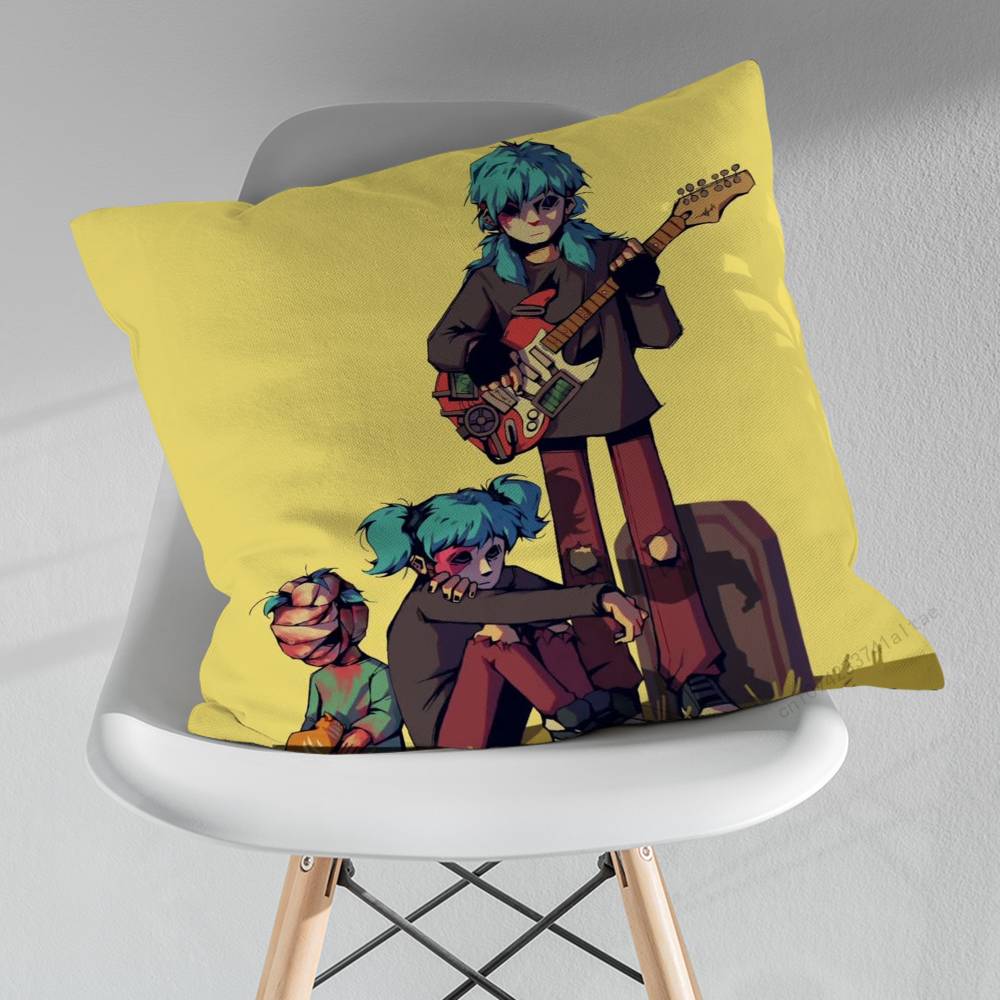 Cartoon SSally FFace Game Various Sizes Square Pillow Case For Car Home Bedchamber Decor Birthday Gift