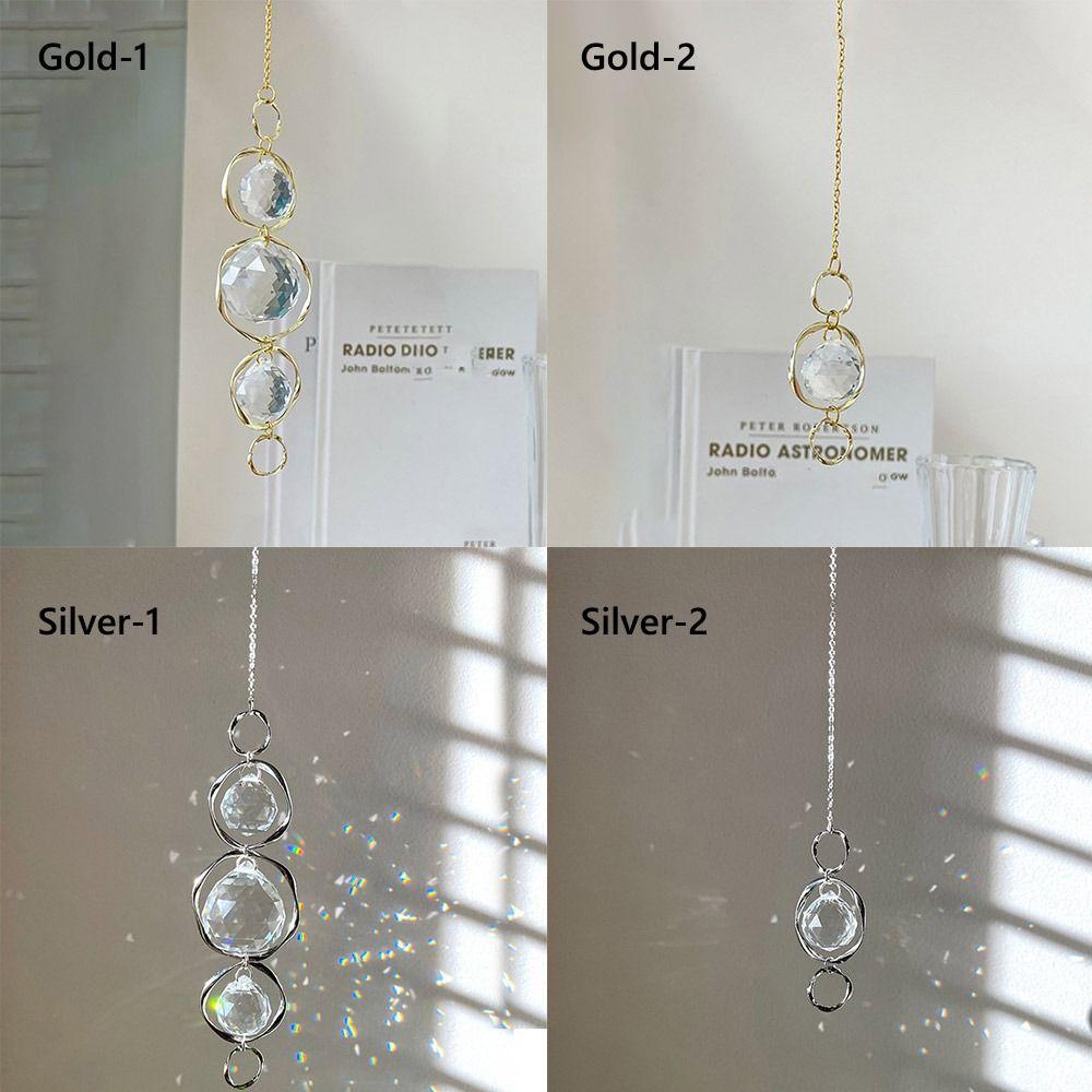 Doplňky Zvonkohra Křišťálová Skleněná Kapka Ornament Kreativní Lapač Slunce Dárek