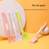 Long Handle Pet Feeding Spoon & Canned Lid Opener for Cat and Dog Food