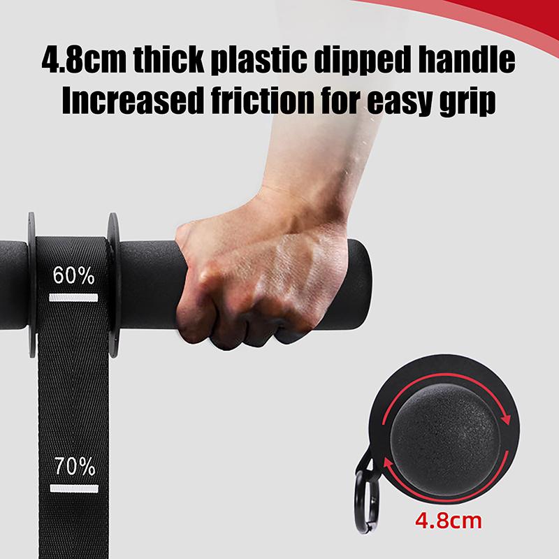 Forearm Strength Trainer Wrist Roller With Thickened Non-Slip Handle Adjustable Belt Wrist Strengtheners Fitness Equipment