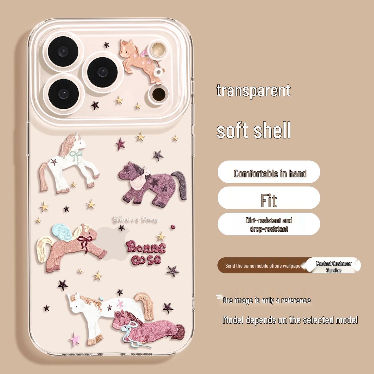 

Zodiac Horse Oil Painting iPhone 17 Pro Max Case - Year of the Horse Edition iPhone 17 Pro