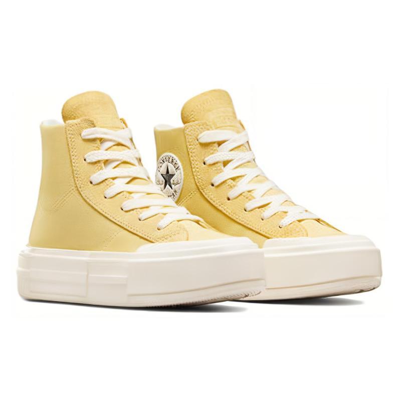 Converse Chuck Taylor All Star Comfortable and Versatile Breathable High Top Espadrilles Unisex Yellow