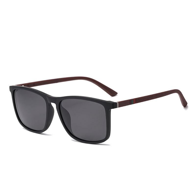 New Polarized Square Classic Sunglasses for Men & Women - Ideal for Driving & Fishing