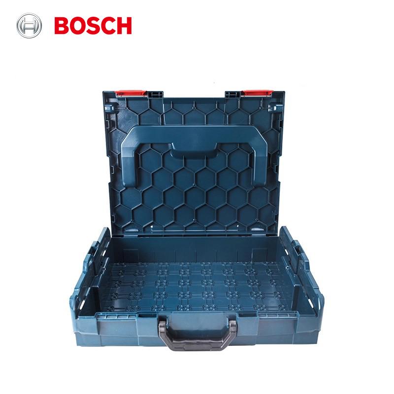Bosch L-BOXX Series Stackable Toolbox Dual-handle Design for Easier Carrying Padlock Hole Design for Security and Theft Prevention