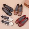 Spring Soft Sole Leather Sandals | Non-Slip Breathable Flats for Women & Seniors