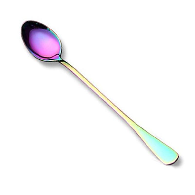 1PCS Excellent Coffee Lightweight Comfortable Spoon Mirror Polishing To Grip