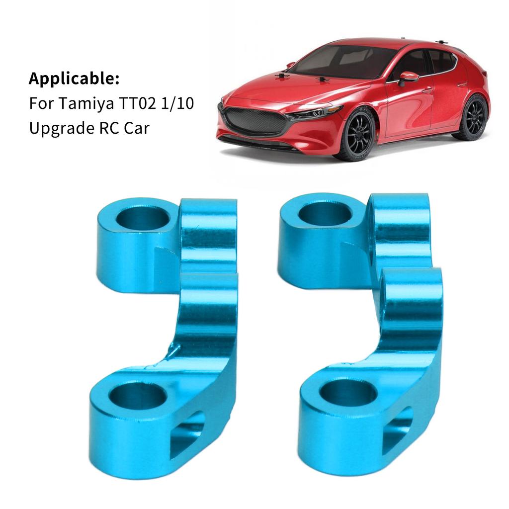 2Pcs RC Metal Upper Suspension Arm Mount for    02 1Celsius10 RC Car Upgrade Parts