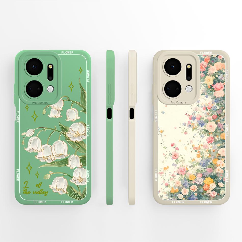 Für Honor X7 X7A X7C X7D X70 Hülle Anime Faule Katze Funda Für Honor X 7 Weiche Flüssigsilikon Handy-Rückseite Vollschutzhülle