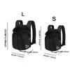 Portable Breathable Pet Chest Shoulder Bag Adjustable Double Shoulder Dog Walking Bag Foldable Cycling Pet Backpack Travel