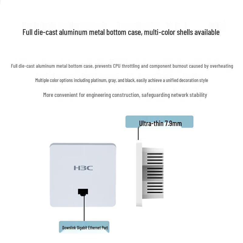 H3C UAP522H Dual-Band Gigabit Wireless Panel AP (CN Version)