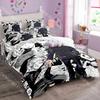 Fashion Anime Jujutsu Kaisen Bedding Set Single Twin Full Queen King Size Bed Set Kids Bedroom Duvetcover Sets Bed Sheet Set