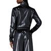 Adidas Originals Leather Jacket Women's Blue (Unisex) Leather Jackets HK7245