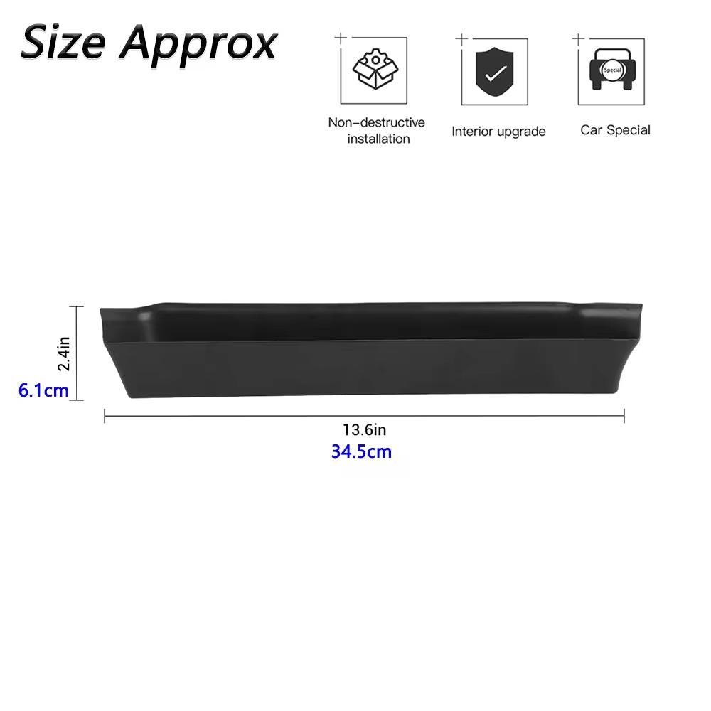JOT2 Front Passenger Handle Grab Tray Storage Organizer for Jeep Wrangler JL Gladiator JT 4XE Rubicon 2024-2026 Inner Car Accessories