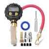 200PSI Tire Air Pressure Inflator Gauge LCD Display LED Digital Backlight Vehicle Tester Inflation Monitoring Manometer