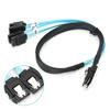 G0101 Mini SAS Cable 36P SFF‑8087 to 4SATA Server Data Line Computer Accessories