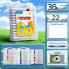 Acrylic Marker Set: Non-Toxic, Layerable, Washable, Non-Bleeding - 24 Colors for Kids