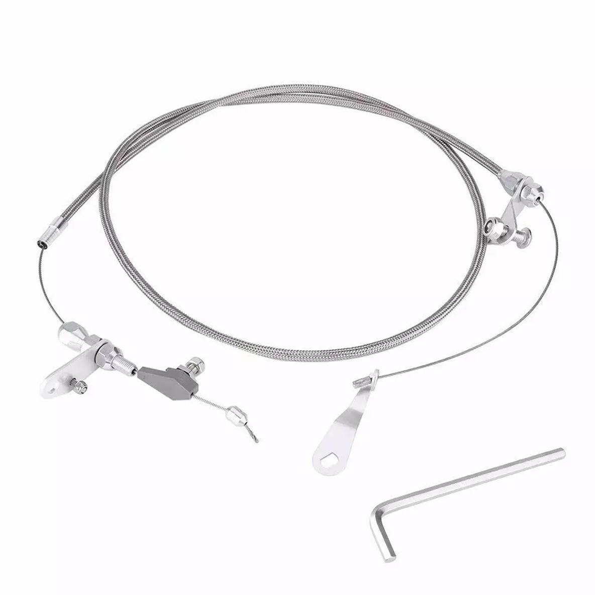 Ford C6 Stainless Steel Throttle Cable for C6 Transmission Other