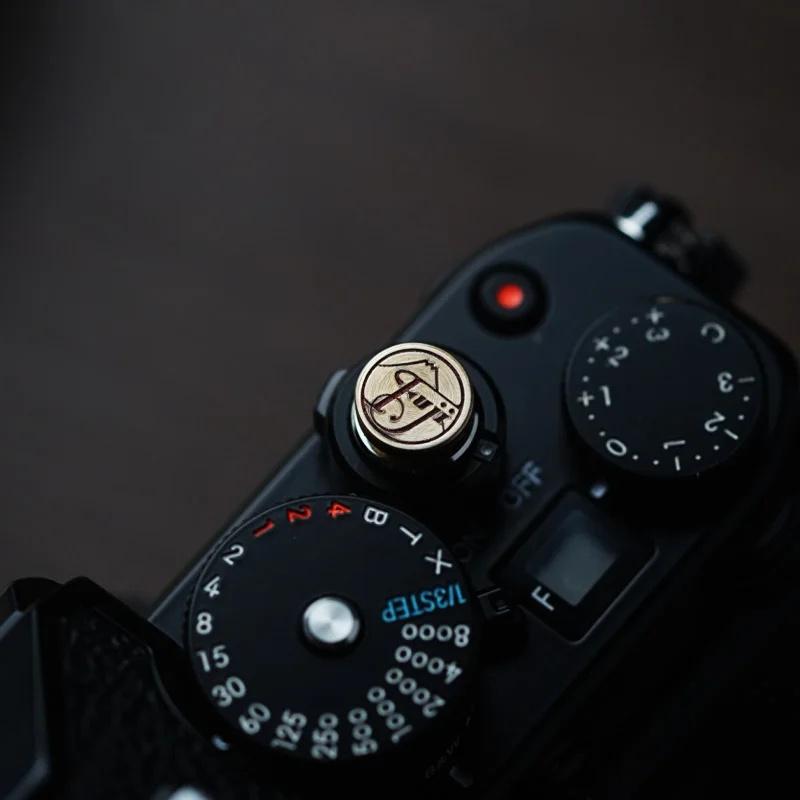 Camera Shutter Button Fujifilm X100V GFX100S For Nikon Canon RP R6 Camera Hot Shoe Cover Sony A7M3 A6700 A6300 6400 ZVE10 A7R5