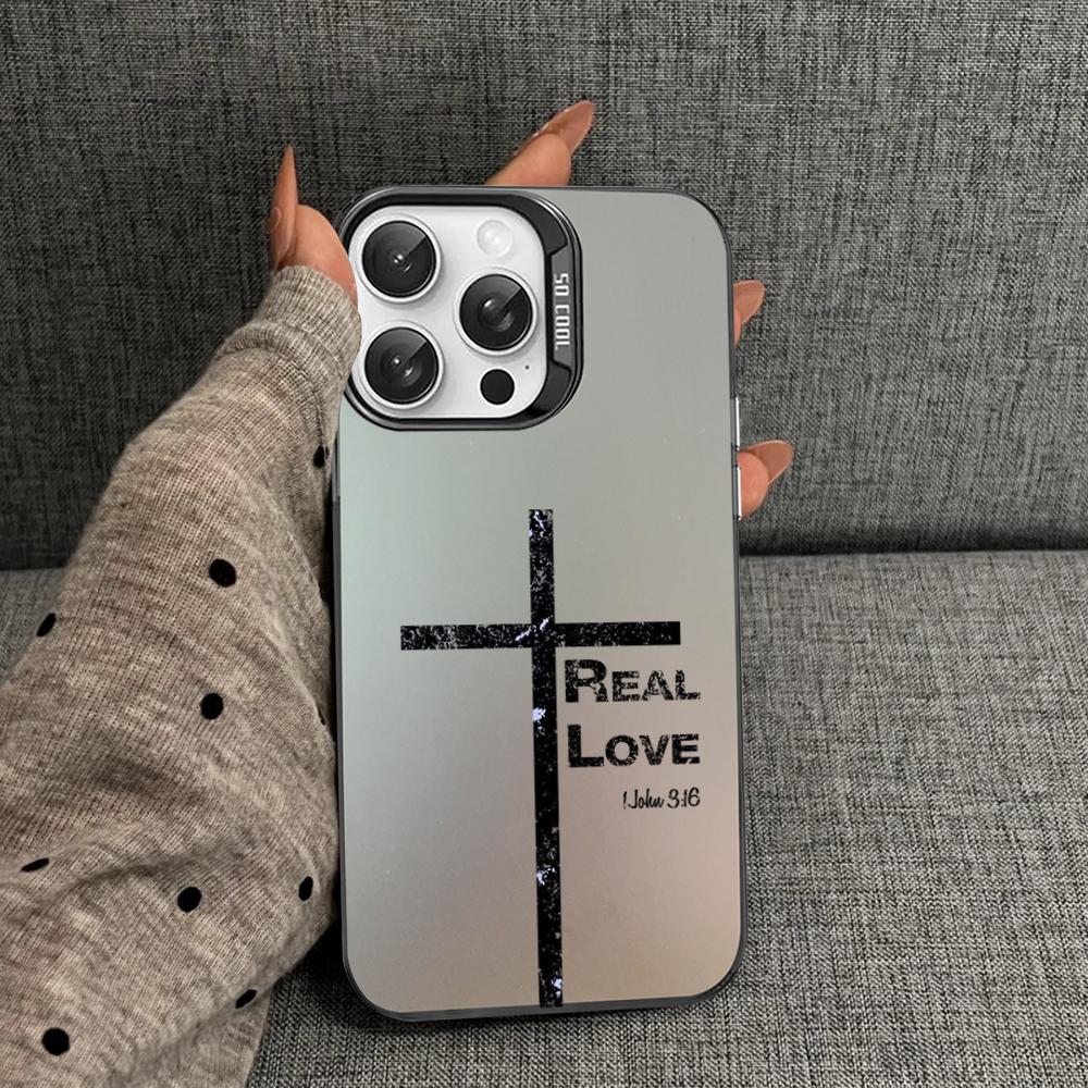 

Faith Christian Religious Jesus Phone Case For iPhone 16 15 14 13 12 11 Pro Max X XR XSMAX 8 7 Plus Matte Shockproof Back Cover iPhone 11
