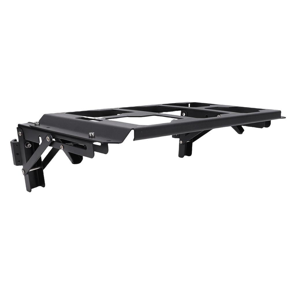 Folding Mount Fit for Packout Toolbox Side Storage System Aluminum Alloy Tool Box Table Top Mounting Plate