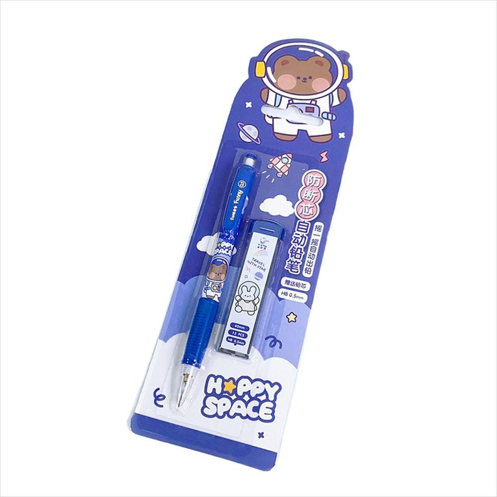 

Пластиковые студенческие автоматические карандаши для рисования 0,5 мм, подвижный карандаш, механический карандаш, движущийся карандаш темно-синий