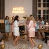 Set of Robes Bride and Bridesmaid White Pink Size L