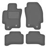 Velour Graphite Car Mats For: Jaguar X-Type Estate, Station Wagon, Sedan (2001-2009)