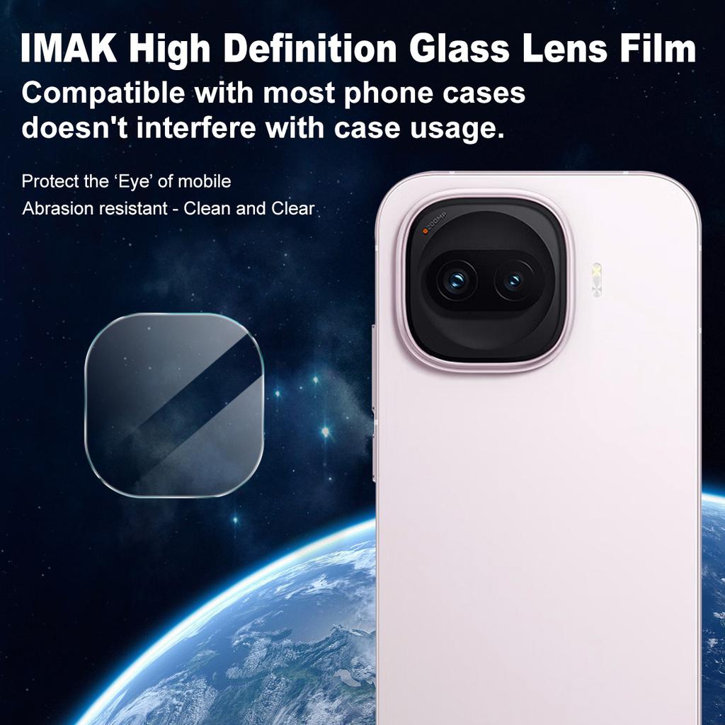 For iQOO Z11 Turbo 5G Glass IMAK High Definition Integrated Thin Glass Lens Film