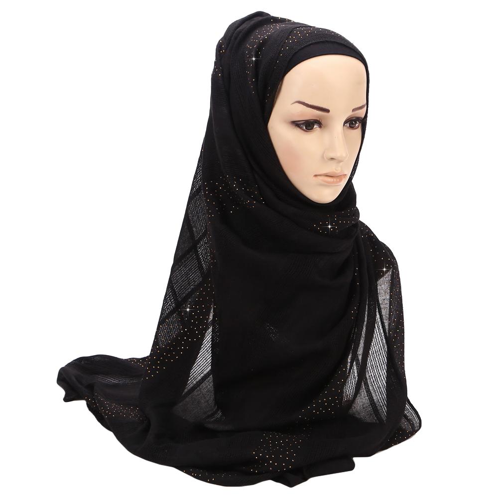 90x180cm Shining Linen Hijab, Scarf Shawl for Women