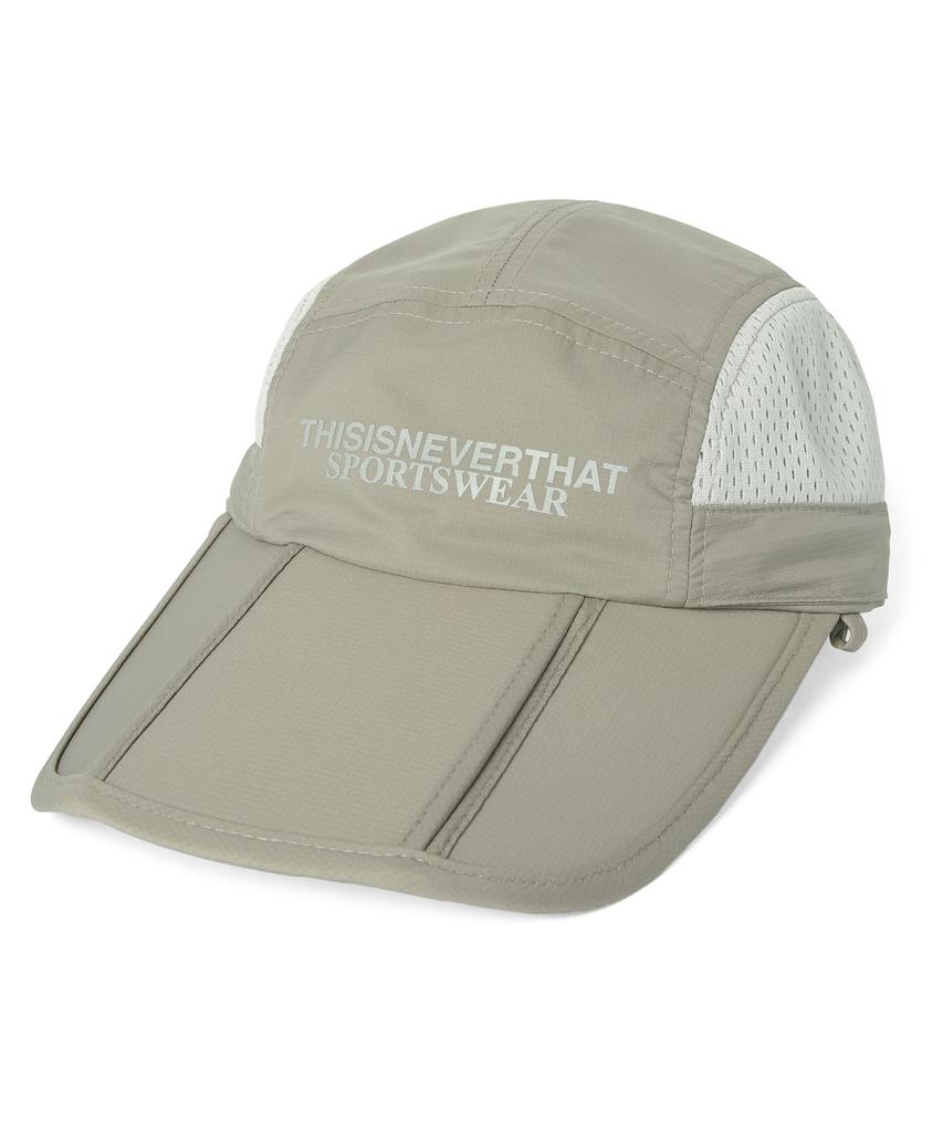 THISISNEVERTHAT Long Bill Sun Sport Cap Beige