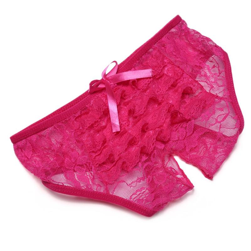 Comeondear Culotte Crotchless Sex Underwear Women Lace Panties Plus Size 6XL Briefs Hot Sexy Open Back Panties Female Intimates