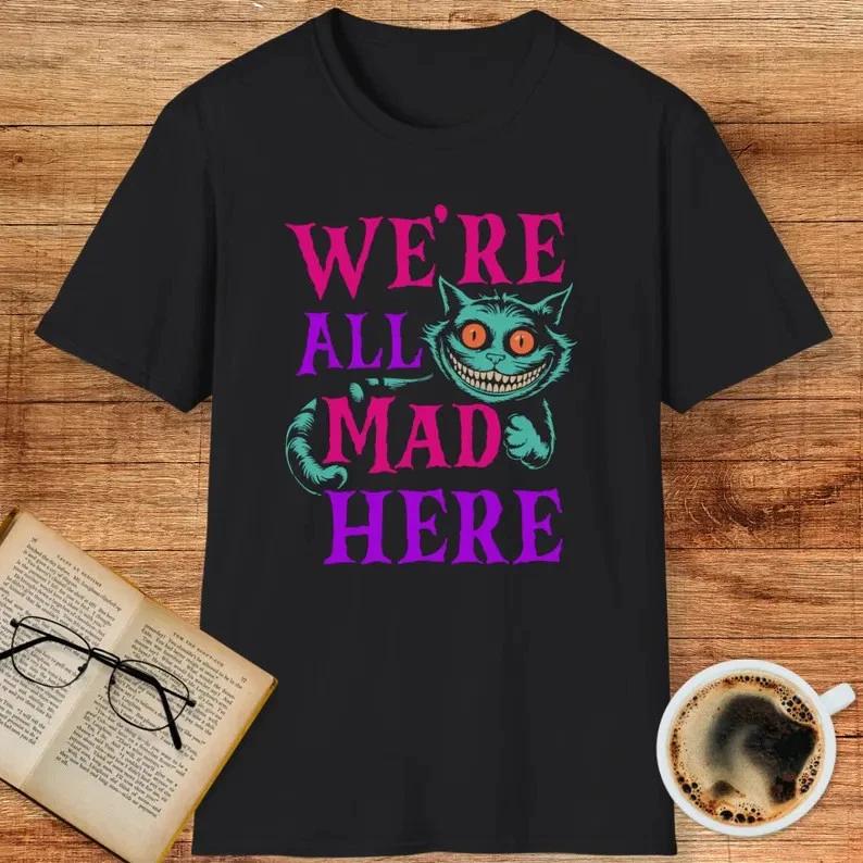 Cute Alice In Wonderland Book TSHIRT Unisex5 S