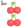 Anti-anxiety Toy 1/2Pcs Simulation Cherry Squeeze Stretchy Slow Rebound Soft Fidget Portable Simulated Fruit Sensory Stress Ball