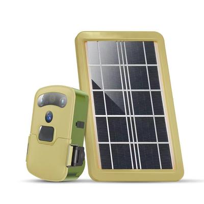 Câmera de Sensor Infravermelho com Painel Solar Externo Wifi Sensor Infravermelho Câmera de Caça PIR de Alta Definição