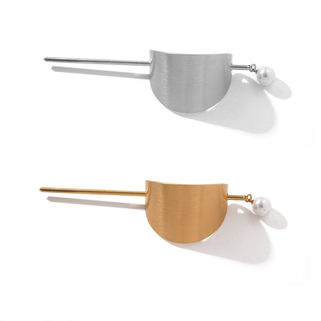 Hairpin New Chinese Premium Hair Accessories Hairpin Popular Disc Hair Headgear New Alloy Pearl Hairpin