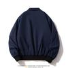 Mens Bomber Jacket Winter Warm Cotton-Padded Short Outerwear Casual Loose Fit Teens Adults