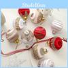 Christmas Ball Gift Indoor Pendant With Flash Decoration For Party Tree And