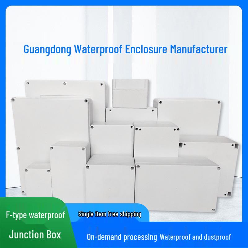 Outdoor Waterproof Plastic Junction Box for Security Cables & Circuit Protection